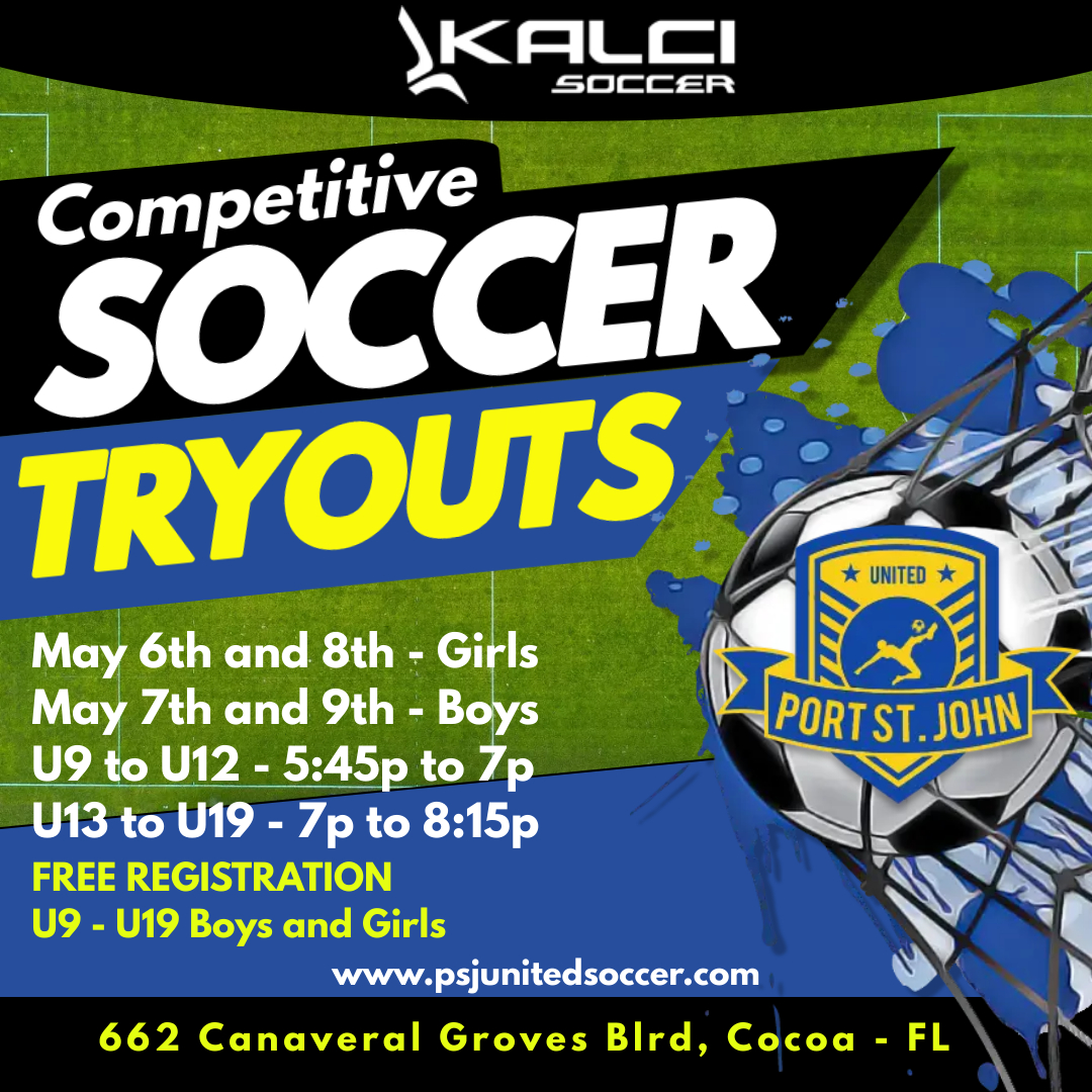Competitive Soccer Tryouts Fall 2024 / Spring 2025